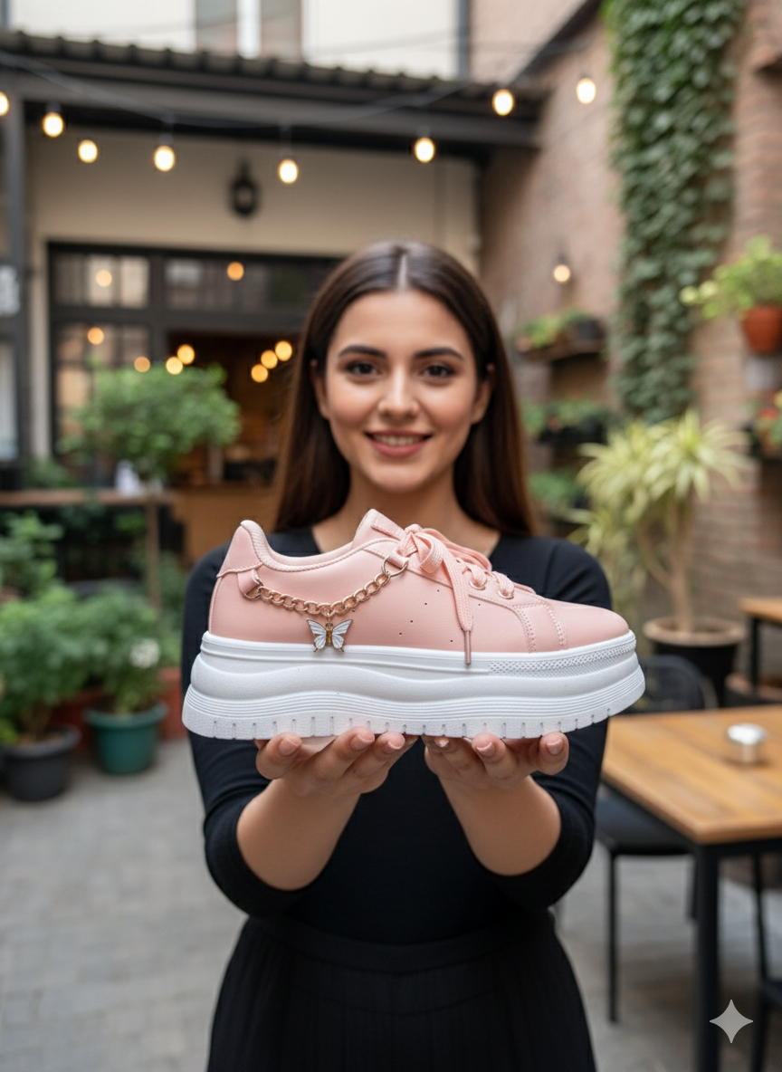 Butterfly Luxe Sneakers